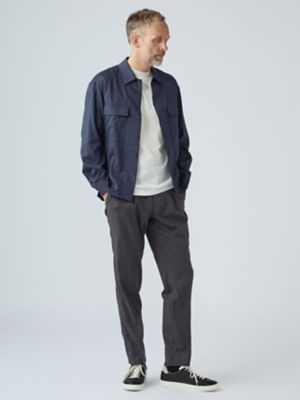 新品)Aquascutum 夏トラベルスーツ・ネイビー上下(スペアズボン付) セットアップ対応】TEC．3 Tropical Pants