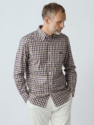 ＜Aquascutum (Men)＞＜１７５ｔｈ　ｌｉｍｉｔｅｄ＞Ｃｌｕｂ　Ｃｈｅｃｋ　Ｓｈｉｒｔ（２２０６５２５００５）
