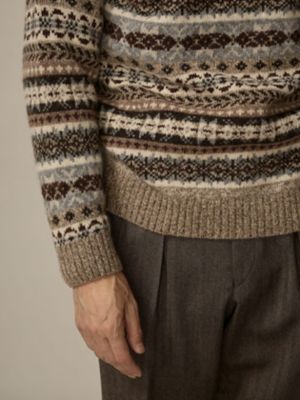 【ＵＫ　Ｔｒａｄｉｔｉｏｎａｌ】　ｆａｉｒ　ｉｓｌｅ　Ｋｎｉｔ（２２２４４６００１１）