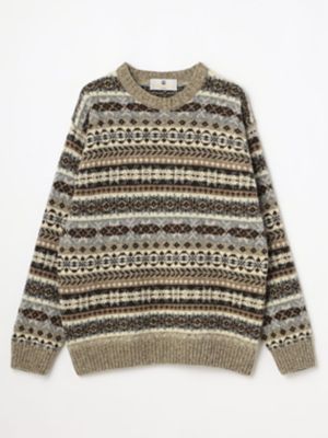 【ＵＫ　Ｔｒａｄｉｔｉｏｎａｌ】　ｆａｉｒ　ｉｓｌｅ　Ｋｎｉｔ（２２２４４６００１１）