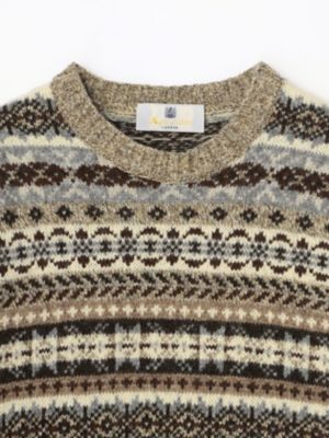 【ＵＫ　Ｔｒａｄｉｔｉｏｎａｌ】　ｆａｉｒ　ｉｓｌｅ　Ｋｎｉｔ（２２２４４６００１１）