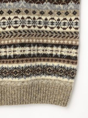 【ＵＫ　Ｔｒａｄｉｔｉｏｎａｌ】　ｆａｉｒ　ｉｓｌｅ　Ｋｎｉｔ（２２２４４６００１１）