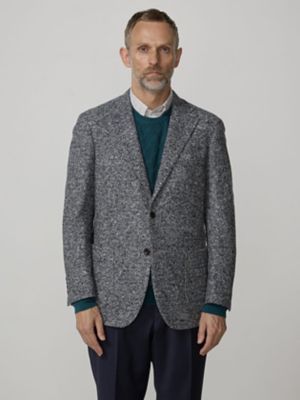 Ｓｌｉｖｅｒ　Ｋｎｉｔ　Ｄｉａｇｏｎａｌ　Ｊａｃｋｅｔ（２２８４４０４１３６）