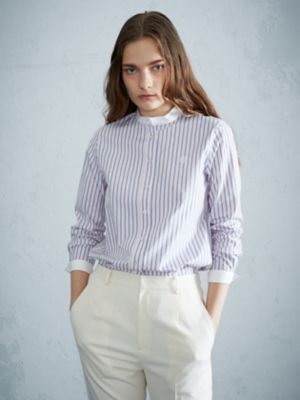 マルチストライプ クレリック シャツ｜DESIGNWORKS (MEN'S