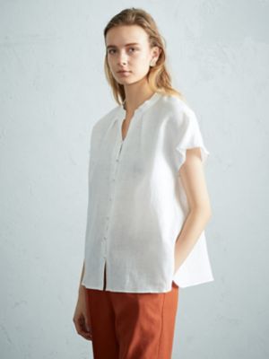 ＜Aquascutum (Women)＞ＭＡＸＩＬＩＮ　半袖シャツ（５００３２２０１３２）