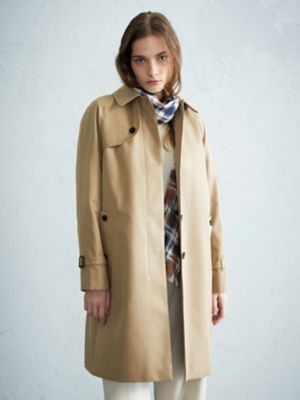 ＜Aquascutum (Women)＞ＢＡＳＩＣ　ＳＩＮＧＬＥ　ＴＲＥＮＣＨ　ＣＯＡＴ（５００３２５０３００）