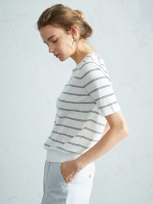 ＜Aquascutum (Women)＞ハイツイストコットンプルオーバー（５００３２６０１１６）