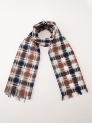 ＜Aquascutum (Women)＞クラブチェックストール（５００３２９０００４）
