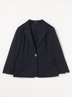 【セットアップ対応】ウォッシャブルラミーカノコ　ジャケット（５００４２０４０２０）