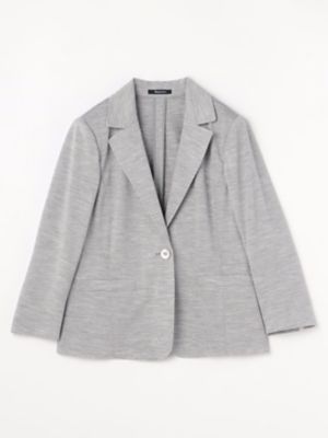 【セットアップ対応】ウォッシャブルラミーカノコ　ジャケット（５００４２０４０２０）