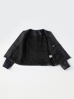シープレザー ノーカラージャケット（5004204051 