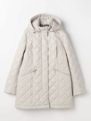 ＜Aquascutum (Women)＞キルティング　２ＷＡＹコート（５００４２５００２３）