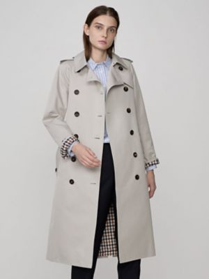 Aquascutum (Women)/アクアスキュータム BASIC TRENCH COAT LONG(5004251000)
