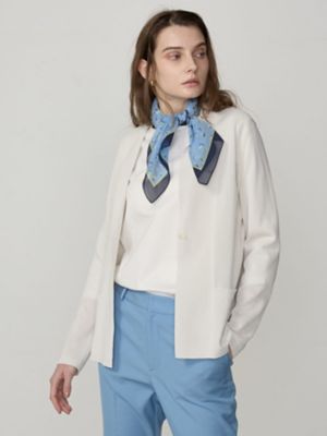 ＜Aquascutum (Women)＞ニットジャケット（５００４２６０００８）