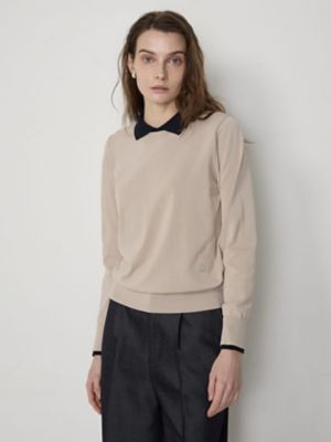 ＜Aquascutum (Women)＞襟付きニット（５００４２６００１６）