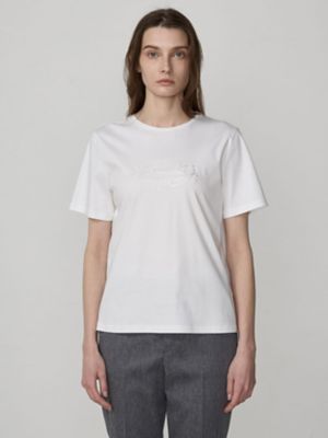 ボタニカル刺繍　スムースＴシャツ（５００４２７００３５）