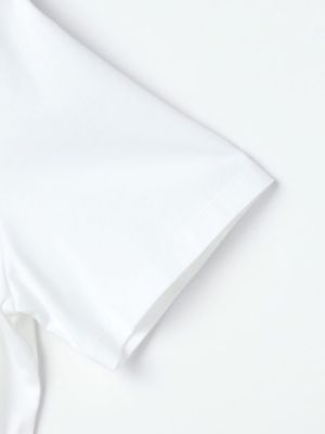 ボタニカル刺繍　スムースＴシャツ（５００４２７００３５）