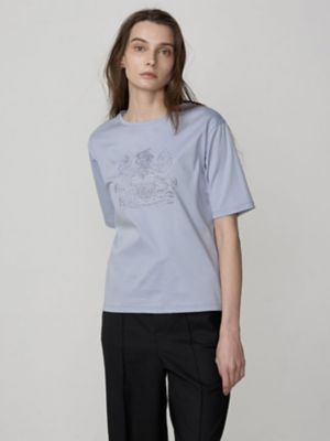 クレスト刺繍５分袖Ｔシャツ（５００４２７００５３）