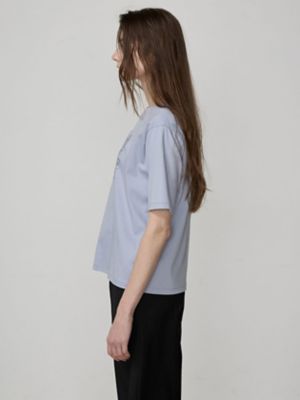 クレスト刺繍５分袖Ｔシャツ（５００４２７００５３）