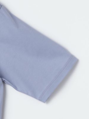 クレスト刺繍５分袖Ｔシャツ（５００４２７００５３）