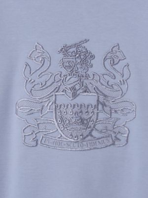 クレスト刺繍５分袖Ｔシャツ（５００４２７００５３）