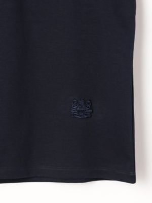 クレスト刺繍　半袖カットソー（５００４２７０１１３）
