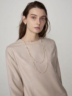 ＜Aquascutum (Women)＞カラーＭＩＸネックレス（５００４２９０００９）