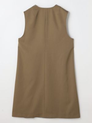 クラブチェックコンビ　ロングジレドレス（５００４４１６０３９）