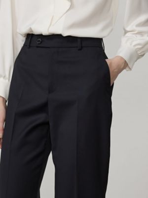 【セットアップ対応】ストレッチツイル　ストレートパンツ（５００４４４００２１）