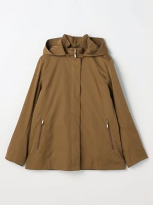 ＜Aquascutum (Women)＞グロッシーツイル　フーテッドパーカー（５００４４５００３８）