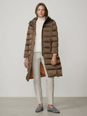 ロングダウン Filomo（フィローモ） ダウンコート レディース ロング ダウン90