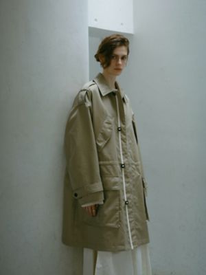 ＜Aquascutum (Women)＞ＥＴＲＥ　ＴＯＫＹＯ　×　ＡＱＵＡＳＣＵＴＵＭ　ステンカラーコート（５００４４５００６４）