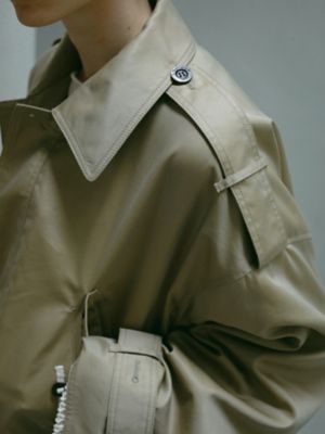 ＥＴＲＥ　ＴＯＫＹＯ　×　ＡＱＵＡＳＣＵＴＵＭ　ステンカラーコート（５００４４５００６４）