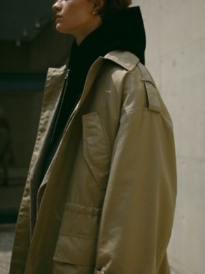 ＥＴＲＥ　ＴＯＫＹＯ　×　ＡＱＵＡＳＣＵＴＵＭ　ステンカラーコート（５００４４５００６４）