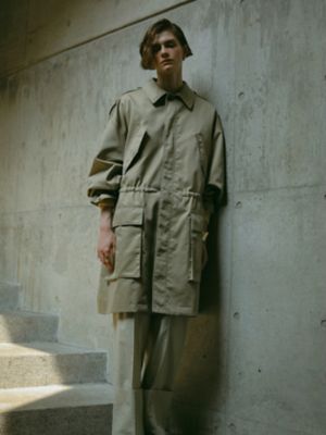ＥＴＲＥ　ＴＯＫＹＯ　×　ＡＱＵＡＳＣＵＴＵＭ　ステンカラーコート（５００４４５００６４）