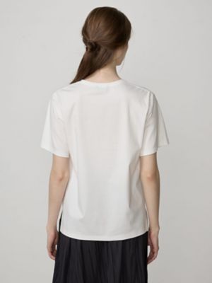 ロゴ刺繍スムース　Ｔシャツ（５００４４７０００７）