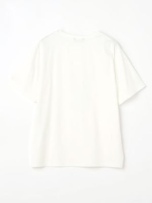 ロゴ刺繍スムース　Ｔシャツ（５００４４７０００７）