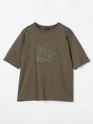 Aquascutum (Women)/アクアスキュータム クレスト刺繍Ｔシャツ（５００４４７００６９）