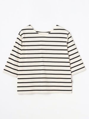 ＜Aquascutum (Women)＞２ＷＡＹボーダーカットソー（５００４４７００７０）