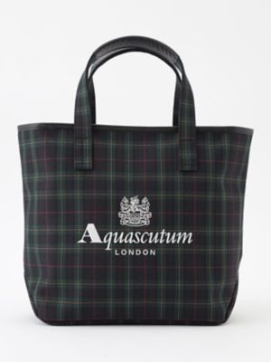 ＜Aquascutum (Women)＞ロゴ刺繍　トートバック中（５００４４９０１７８）