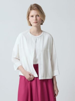 ＜Aquascutum (Women)＞ラスタービエララウンドネックジャケット（５００５２０４０６２）