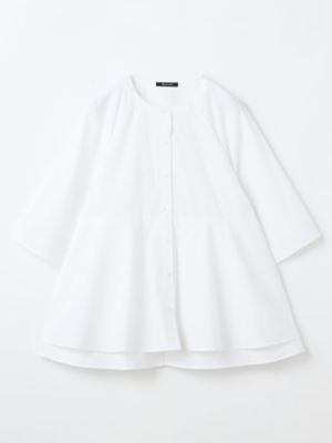 Aquascutum (Women)/アクアスキュータム ティアード羽織ブラウス（５００５２２００２９）