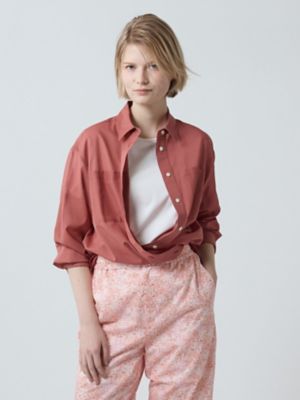 ＜Aquascutum (Women)＞ストレッチボイルシアーシャツ（５００５２２００５３）