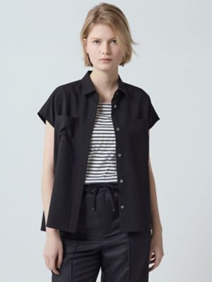 ＜Aquascutum (Women)＞リフラクスノースリーブシャツ（５００５２２００６１）