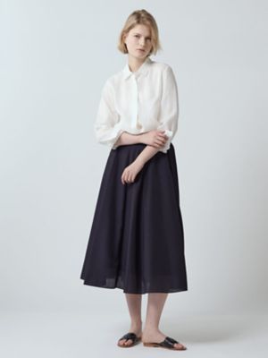 ＜Aquascutum (Women)＞ナチュラルリネンシャツ（５００５２２０１３８）