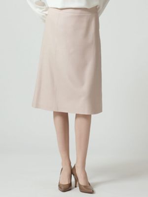 ＜Aquascutum (Women)＞【セットアップ対応】ウールシルクドビースカート（５００５２３０００２）