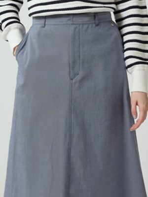 デニムライクツイルスカート（5005230019