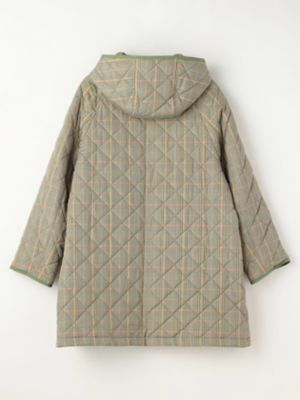 チェックキルティングコート（5005250049） | Aquascutum