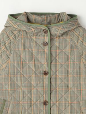 チェックキルティングコート（5005250049） | Aquascutum