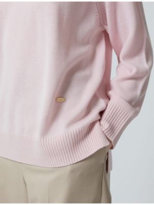 ラッセルノ ハイネック ニット S-LL/体型カバー】ふわふわMIXハイネックニット（ニット